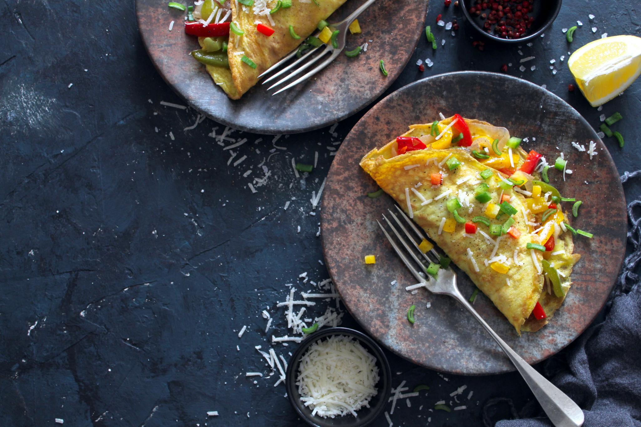 Omelette francés